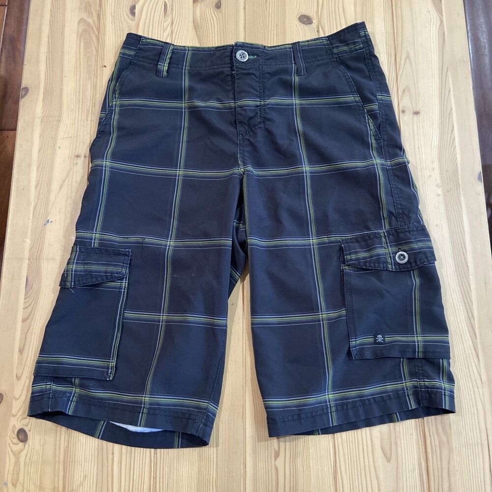 Tony Hawk Black Hybrid Shorts / Size: 29 / Black Tie Skate To Swim Shorts /